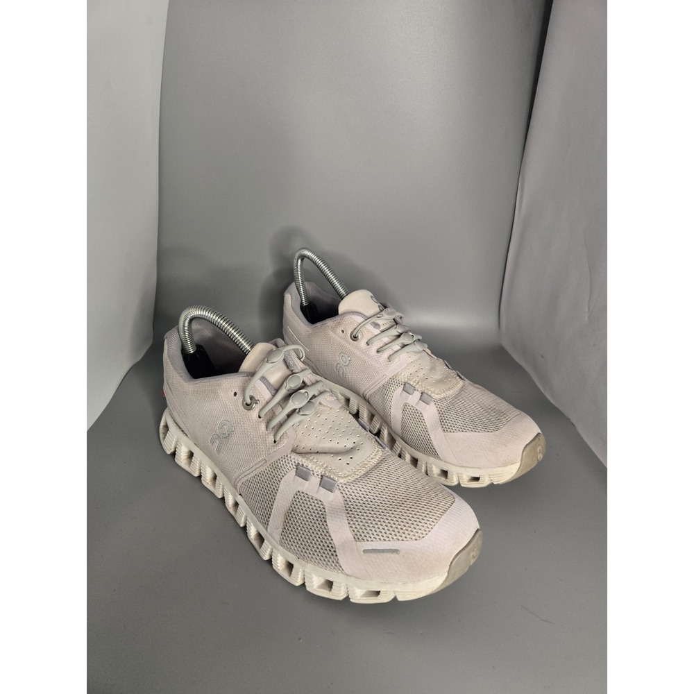 On Cloud 5 Womens Shoes Size 8.5 Light Pink Rose Speed Lacing Sneakers